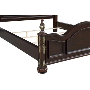 Maximus 6/6-6/0 K Footboard & Slats-Madeira