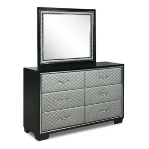 Luxor Dresser-Black/Silver