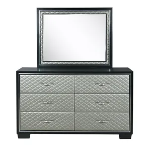Luxor Dresser-Black/Silver