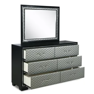 Luxor Dresser-Black/Silver