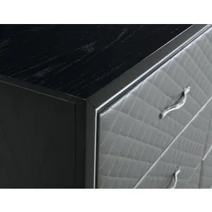 Luxor Dresser-Black/Silver