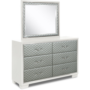 Luxor Mirror White