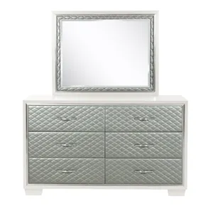 Luxor Mirror-White