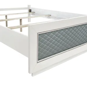 Luxor 6/0 Wk Side Rails-White