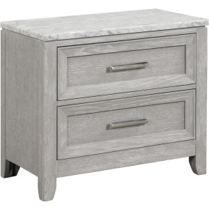 Fiona Nightstand-Mist Gray