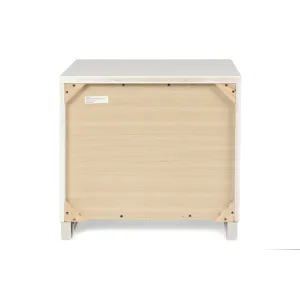Sapphire Nightstand-White