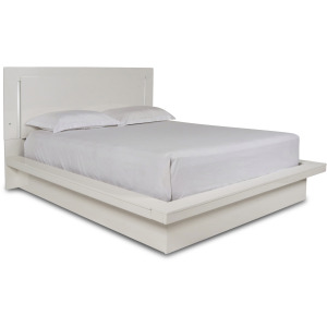 Sapphire Lighted Headboard White - Queen