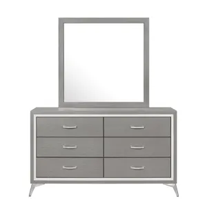 Huxley Mirror-Gray