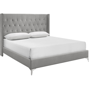 Huxley Headboard, Footboard Slats Gray - California King