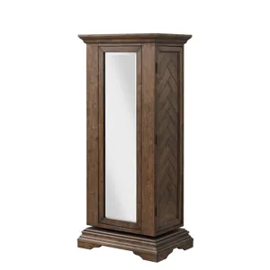 Mar Vista Swivel Lingerie Chest W/Mirror-Walnut