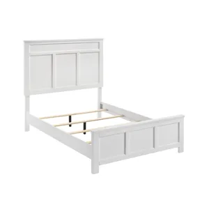 Andover 3/3 T Headboard, Footboard & Slats-White
