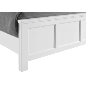 Andover 3/3 T Headboard, Footboard & Slats-White