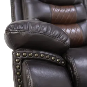 Nikko Sofa W/Power Footrest-Brown