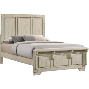 Ashland Side Rails Rustic White - Twin/Full