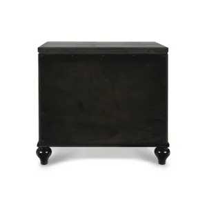 Valentino Nightstand-Black