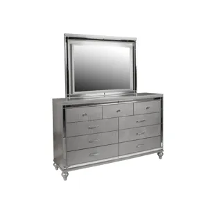 Valentino Lighted Mirror-Silver