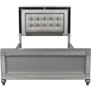 Valentino Side Rails Silver - Queen/King