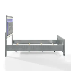 Valentino 4/6 F Headboard - Silver