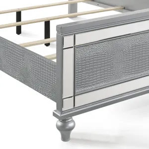 Valentino 4/6 F Headboard - Silver