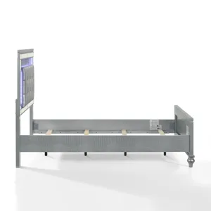 Valentino 3/3-4/6 T/F Side Rails - Silver