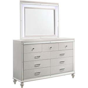 Valentino Lighted Mirror White