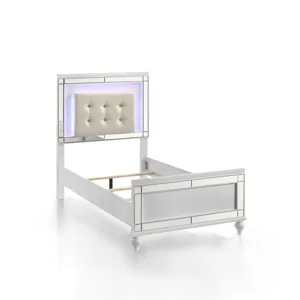 Valentino 3/3-4/6 T/F Side Rails - White