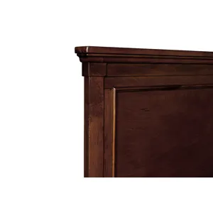 Tamarack 6/6-6/0 Ek Headboard, Footboard & Slats- Brn Cherry