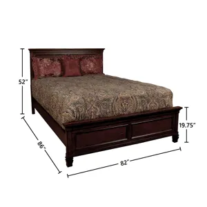 Tamarack 3/3-4/6 Twin/Full Side Rails - Brn Cherry