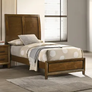 Ballard Headboard, Footboard & Slat Kit-Walnut - Twin