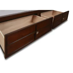 Kensington 5/0-6/6 Q/Ek Stg Rails- Burnished Cherry