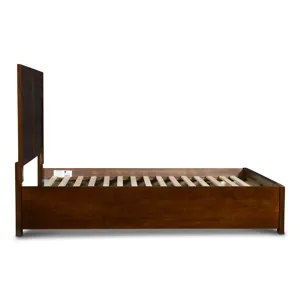 Kensington 3/3 Twin Storage Footboard & Slats- Burnished Che