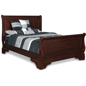 Versailles Sleigh Footboard & Slats Bordeaux - Twin