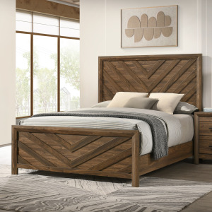 Biscayne Master & Youth Bedroom-Sable Biscayne Headboard,footboard, & Slats-Sable - King