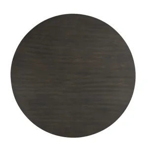 Plateau Round Table Pedestal Base Top-Rustic Espresso