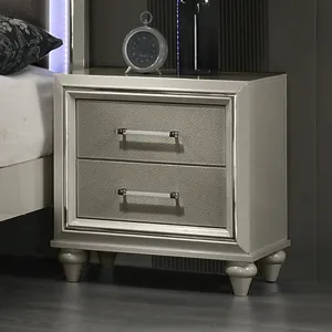 Lumina Nightstand Silver