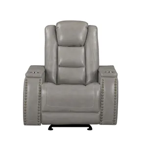 Breckenridge II Glider Recliner-Lt Gray
