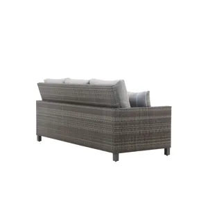 Bungalow Patio Sofa W/2 Accent Pillows