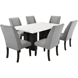 Faust Adjustable Table Base Espresso