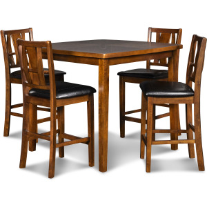 Dixon Counter Dining 5 PC Set Dk Espresso