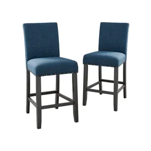 Crispin Marine Blue Counter Chair- (2/Ctn)
