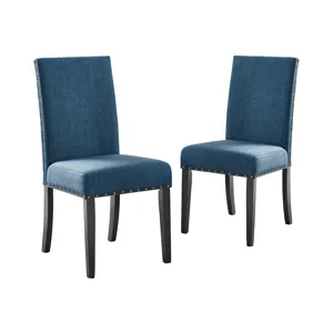 Crispin Marine Blue Dining Chair- (2/Ctn)