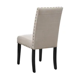 Crispin Natural Beige Dining Chair- (2/Ctn)