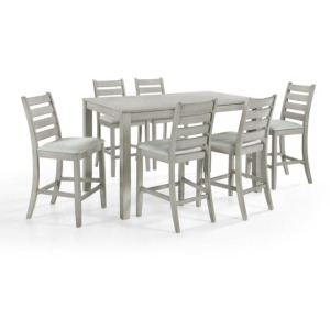 Pascal Counter Dining Table Driftwood