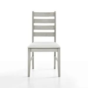 Pascal Ladderback Dining Chair (2 Per Carton)-Driftwood