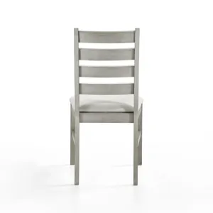 Pascal Ladderback Dining Chair (2 Per Carton)-Driftwood