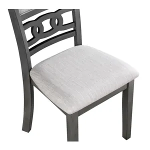 Gia Dining Chairs (2/Ctn)-Gray