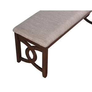 Gia 46" Bench-Cherry