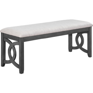 Gia 46" Bench Gray