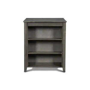 Gia 30" Counter Table W/2 Chairs & Stg Shelf-Gray
