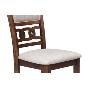 Gia 42" Dining  Drop Leaf Table W/2 Chairs-Cherry